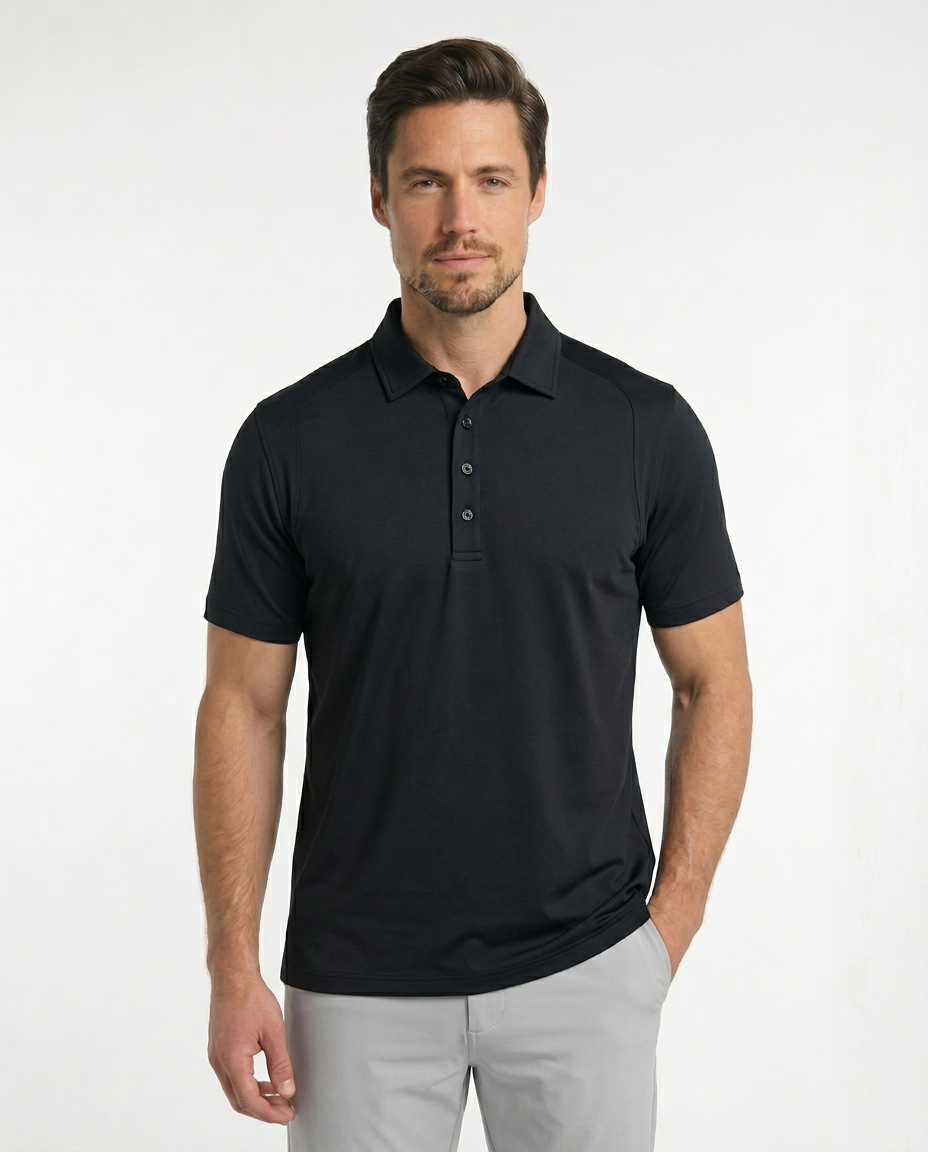 Men's SwingFree™ Performance Polo - Black