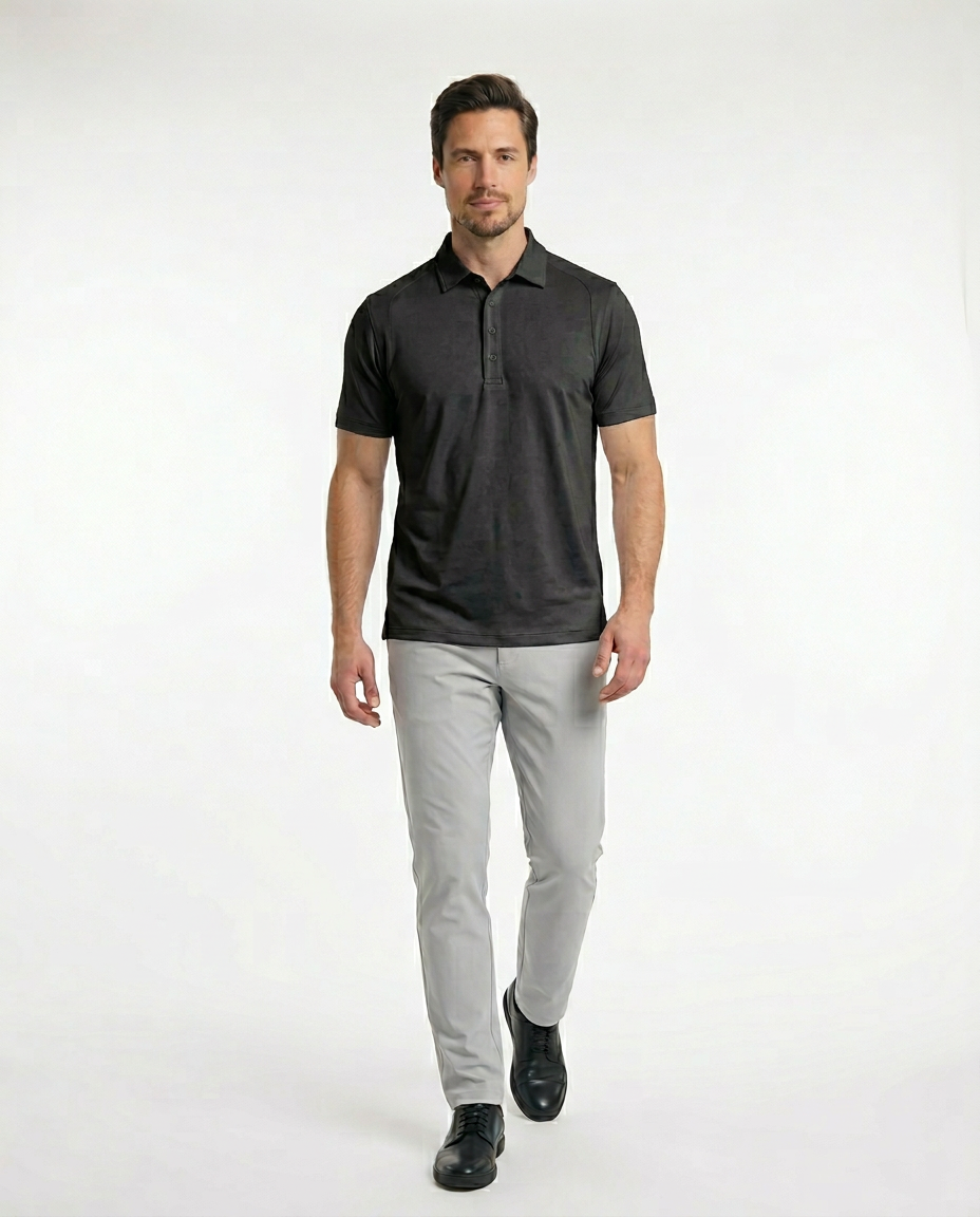 Men's SwingFree™ Performance Polo - Black